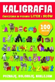 Kaligrafia �wiczenia w pisaniu z naklejkami