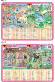 Visual System Podkadka edukacyjna. Meine Stadt, der Sport