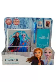 Pamitnik z gumkami brelokami dugopisem Frozen
