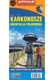 Mapa dla aktywnych - Karkonosze orentacja po�udniowa (laminat)