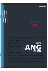 Top-2000 Zeszyt A5 Angielski kratka 60 kartek 10 szt.