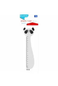 Starpak Linijka plastikowa Panda 15 cm