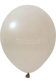 GoParty Balony lateksowe Pastel piaskowobia�y 25cm