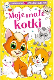 Moje ma�e kotki. Kolorowanka