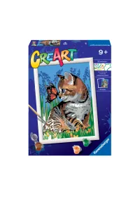 Malowanie po numerach CreArt - Najlepsi przyjaciele Ravensburger