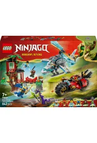 LEGO Ninjago Bitwa ninja: domek na drzewie z pojazdami 71857