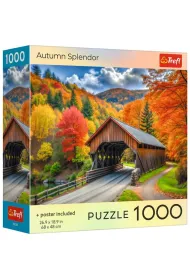 Puzzle 1000 USA Collection: Autumn Splendor Trefl