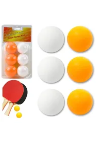 Pi�eczki do ping ponga bia�o-pomara�czowy LeanToys