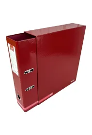Ancor Segregator A4 z d�wigni� z pude�kiem classic stripes czerwony