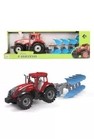 Traktor z p�ugiem Askato