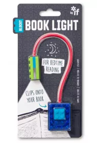Lampka do ksi��ki niebieska Blocky Book Light Purple IF