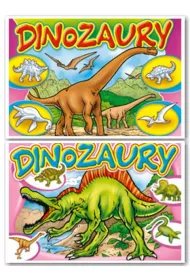 Kolorowanka ''Dinozaury'' (20 szt w paczce - mix wzor�w)