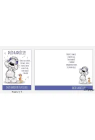 Stamp Karnet Happy B6 + koperta wz�r nr 05