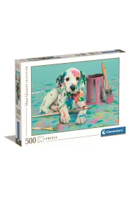 Puzzle 500 el. HQ The Funny Dalmatian Clementoni