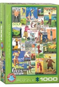Puzzle 1000 el. Golf Around the World Eurographics