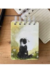 Alex Clark Ko�onotes A7 SSN36 Pies Border collie i stokrotki