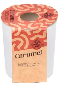 Pavoncella �wieczka sojowa Pow�chaj mnie Caramel bia�a 130 ml