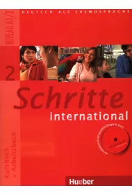 Schritte international 2 LO Podr�cznik + �wiczenia (z 1 CD) + Zeszyt ucznia XXL. Edycja polska. Jezyk niemiecki