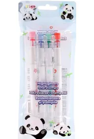 Zakre�lacz stempelki 2stronne 4kol STRIGO SSC490