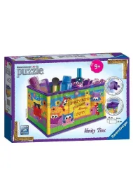 Puzzle 3D 216 el. Kuferek na skarby Sowy 121052 Ravensburger