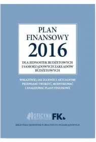 Plan finansowy 2016