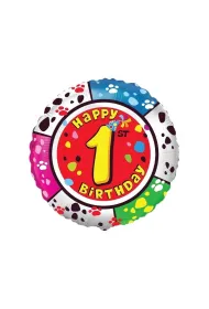Balon foliowy Happy Birthday 45cm