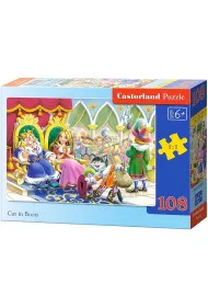 Puzzle 108 el. Kot w butach Castorland
