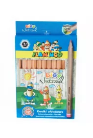 Titanum Kredki o��wkowe Jumbo Bigy Natural 12 szt.