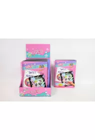 Ksi��eczka ScratchBook z grafikami CUTIE CREW Create It!-Canenco