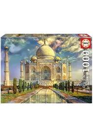 Puzzle 1000 el. Taj Mahal, Indie Educa