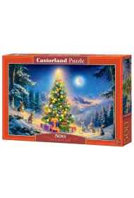 Puzzle 500 element�w. Wigilia Castorland