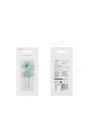 PartyDeco �wieczka 2 jasno niebieska 5.5cm