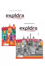 Explora 1. Curso de españ ol. Podr�cznik + audio online i zeszyt �wicze� do j�zyka hiszpa�skiego