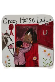 Alex Clark Podkadka pod kubek C244 Koniara Crazy Horse Lady