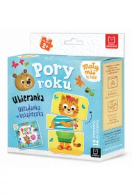 Pory roku. Ubieranka. Uk�adanka + ksi��eczka. Ma�y mi� to lubi!