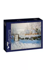 Puzzle 1000 el. Zima, Monet,1869 Bluebird Puzzle