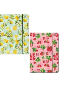 Bee-bee Teczka A4 z gumk� Cytryny Truskawki mix