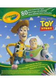 Crayola Kolorowanka mini pages Toy Story *