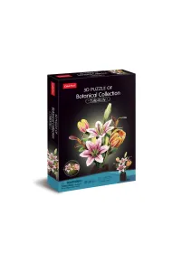 Puzzle Cubic Fun Kwiaty Lilia I Tulipan