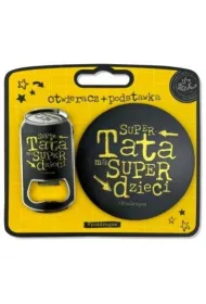 Pan Dragon Zestaw otwieracz + podstawka super Tata ma super dzieci