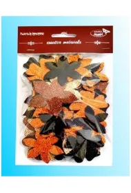 Galeria Hobby Kwiatki brokatowe 60 szt.