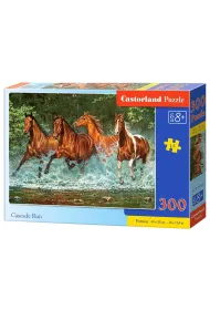 Puzzle 300 el. Galopuj�ce konie Castorland
