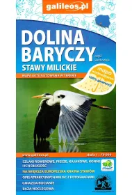 Dolina Baryczy, cz�� wschodnia. Stawy Milickie, 1:70 000