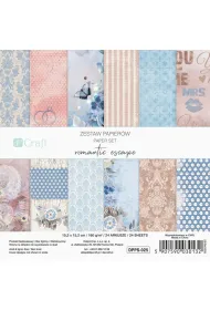 dpCraft Zestaw papier�w romantic 15,2x15,2cm 24 kartki
