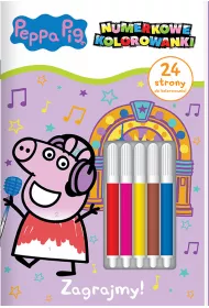 Zagrajmy! Peppa Pig. Numerkowe kolorowanki