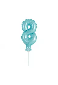Godan Balon foliowy na patyczku BC-5BL8 Cyfra 8