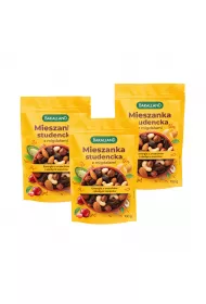 Bakalland Mieszanka studencka z migdaami Zestaw 3 x 100 g