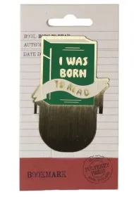Pulteney Press Zak�adka metalowa - Born to Read