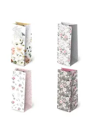 Torebki ozdobne AL2-106 Kwiaty mat 10 sztuk