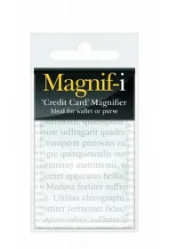 Magnif-i Lupa powi�kszaj�ca - karta p�atnicza